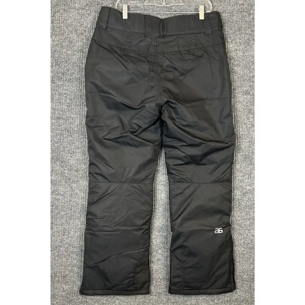 Arctix Womens Black Insulated Snow Pants Size Large Ski Outdoor